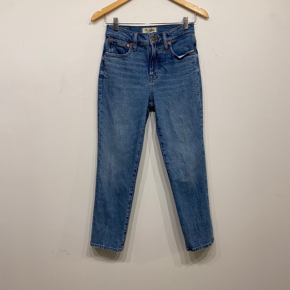 Madewell The Perfect Vintage Jean Medium Wash Denim High Rise Tapered 25P